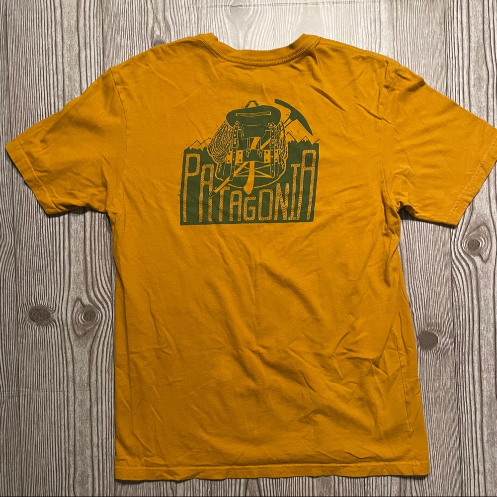 Patagonia “Conquerors of the Useless” Yellow Shirt